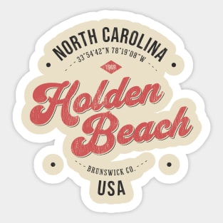 Holden Beach, North Carolina Sticker